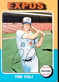1975 Topps Mini Baseball Cards      149     Tim Foli
